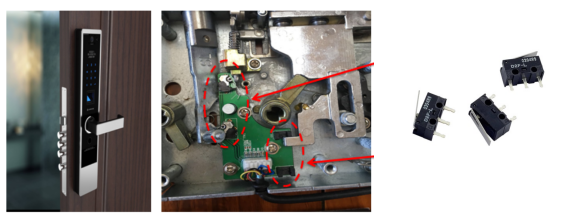 欧姆龙微动开关的稳定性，更能保障智能锁的安全性能